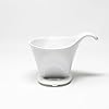 Zero Japan - Bee House Pour Over Coffee Dripper - Lead-Free & Cadmium-Free Ceramic Coffee Maker with Elegant Peek Hole, Drip Cone Brewer Coffee Gifts, Brewing Accessories - White, Standard Size