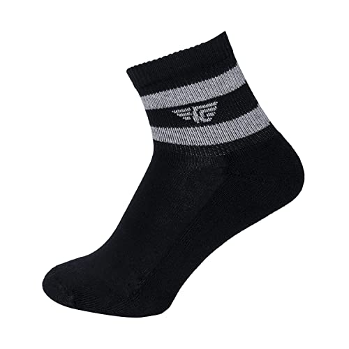 Image of Red Tape Cotton Blend Solid Ankle Length Socks For Men | Pack of 3