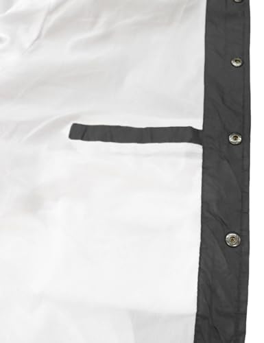 URBANJ Men's Lightweight Water Resistant Windbreaker Coach Jacket S-5XL4