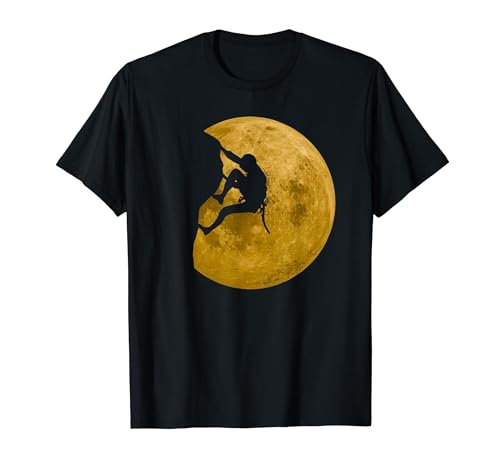Escalade de bloc de pleine lune T-Shirt