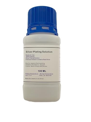 Solución de baño de plata 100ml para limpieza de metales miniatura 3