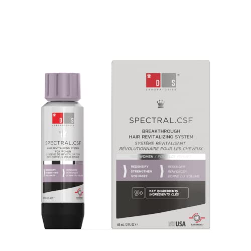 DS Laboratories Spectral.CSF - Terapia antienvejecimiento para mujeres para el adelgazamiento del cabello, 60 ml