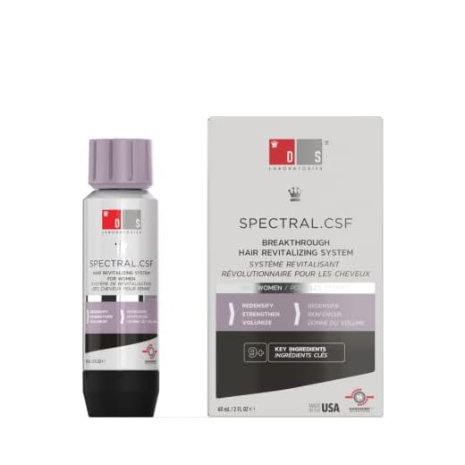 DS Laboratories Spectral.CSF - Terapia antienvejecimiento para mujeres para el adelgazamiento del cabello, 60 ml