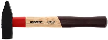 GEDORE 600 E-1000 Engineers' Hammer ROTBAND-Plus 1000 g