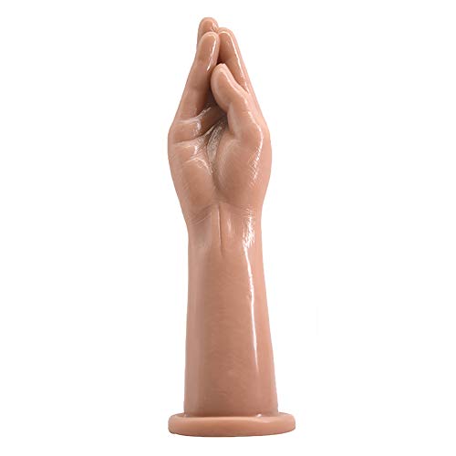 Roluck Dildo Hand Realistischer Faust Analdildo mit Saugnapf Hand Dildos Analsexspielzeug für Frauen Lesben Männer Fisting Masturbator 30cm Lange (Fleisch)