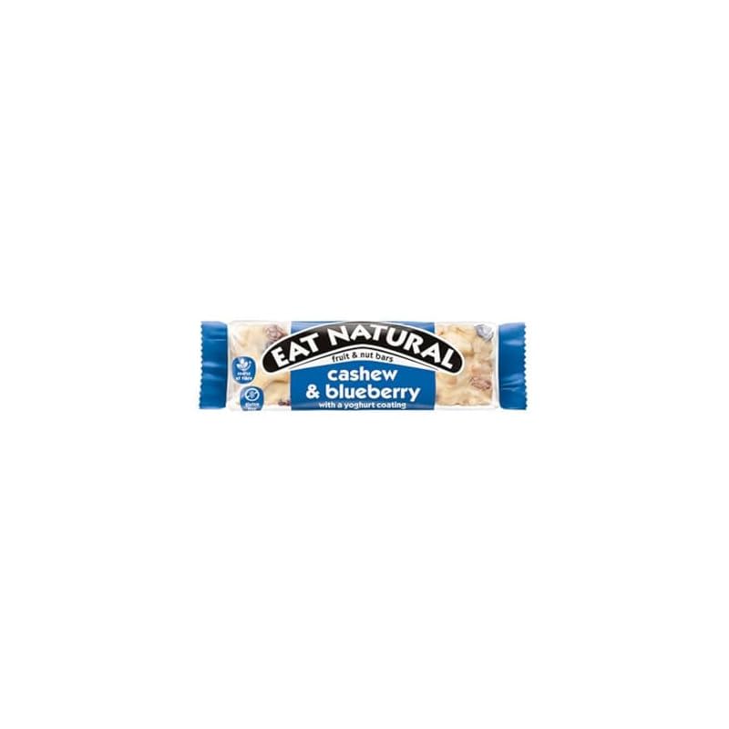 Eat Natural Cashew & Blueberry Bar With a Yoghurt Coating 12x40g - Image 3