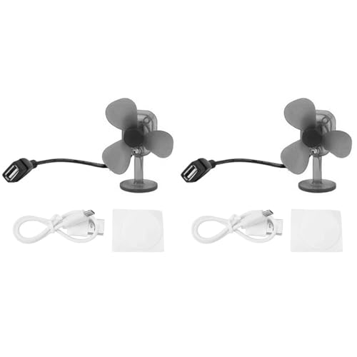 Bzocio 2X Mini Generatore Eolico Portatile USB da 5 W, Alternatore Motore, Caricabatterie di Emergenza per Telefono, per Ed Escursionismo