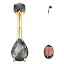 Gold-moss agate
