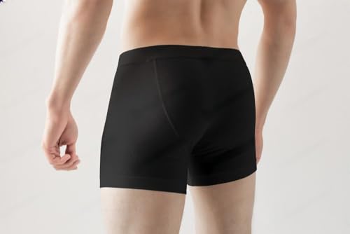 Image of JARVO Men's Nylon Regular Fit Solid Antibacterial Trunks (Pack of 3)