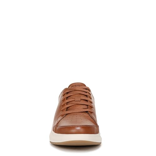 Dr. Scholl's Men's Feel Great Plantar Fasciitis Sneaker Dark Tan Leather 9 M2
