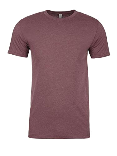 Image of NLA Unisex CVC T 145gsm - Heather Maroon - 3XL