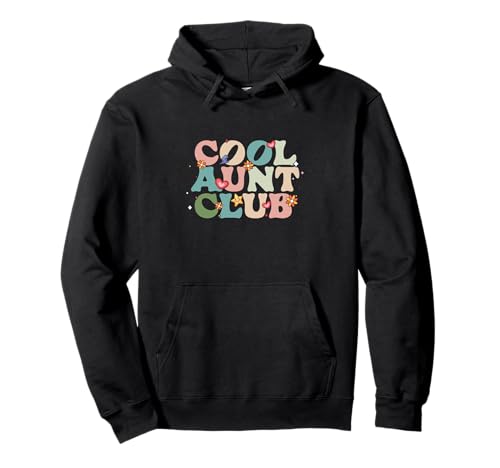 Cool Aunt Club | Zia nipote | nipote Felpa con Cappuccio
