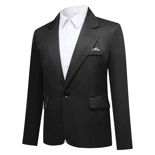 YOUTHUP Sakko Herren Leichter Regular Fit Anzug Jacke für Männer Freizeit...