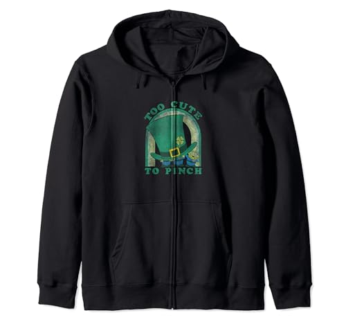 Sweat capuche Toy Story Aliens St. Patrick's Day zippé Disney Pixar