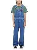 Dickies Big Boys' Denim Bib Overall, Stone Washed Indigo Blue, X-Large (18/20)