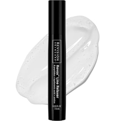 Revision Skincare RevoxTM Line Relaxer, Targeted Under Eye Serum with Hyaluronic Acid, Improves Fine Lines and Wrinkles