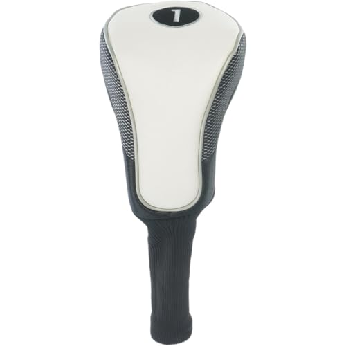 ライト(LITE) エクセル ドライバー用 ヘッドカバー ホワイト H-83 (020) 1枚目