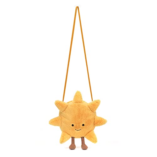 Jellycat Amuseable Sun Plush Bag Crossbody Purse With Zip Top Gifts For Kids Girls Tweens And Teens #TOP4