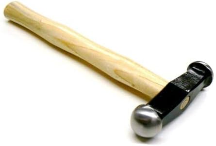 Embossing Hammer Round Full Dome and Bowed Face Repousse for Jewelry Metalsmith Hammers for Metalwork for Silversmith Goldsmith Metal Forming Jewelry Making Tool By JTS