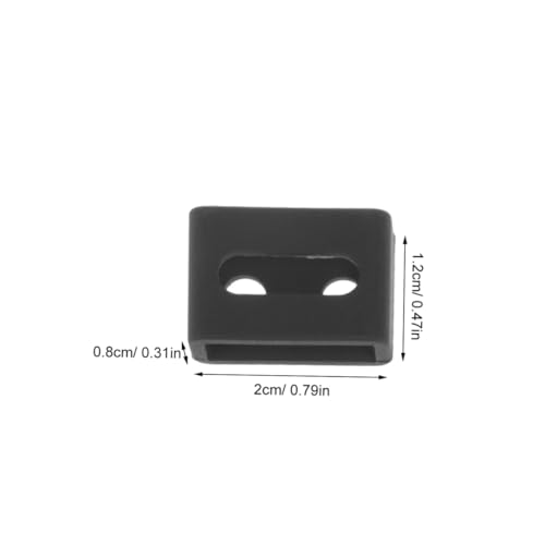 Repuestos de reloj Uonlytech para reparar correa suelta con anillo de silicona seguro 2