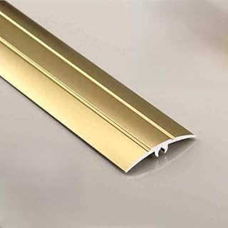Tira de transición de aluminio para puertas, moldura reductora de suelo para espacio de 1/2 pulgada de altura, rampas de umbral de repuesto