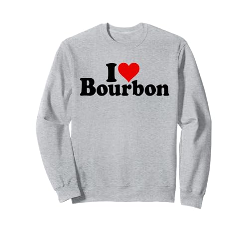ME ENCANTA EL WHISKY AMERICANO DE BOURBÓN DE CORAZÓN Sudadera