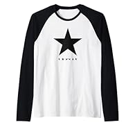 David Bowie Rock Music design. Shine bright like a star with this classic David Bowie logo design Let your love for Bowie be known with this timeless and recognizable star logo Lightweight, Classic fit, Double-needle sleeve and bottom hem