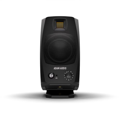 Image of ADAM Audio D3V Active Desktop Monitoring System with USB-C Connection (Pair, Black)