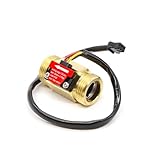 Wasserflusssensor, Durchflusssensor, externer Gewinde-Messing-Fließsensor, geeignet für Warmwasserbereiter, Wasserspender usw. (YF-B5(3/4))