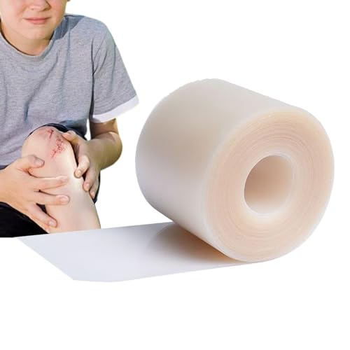 Apósito Para El Cuidado De Heridas En Rollo Hidrocoloide | Fuerte Absorbencia Y Propiedades Curativas De La Humedad | Cinta Impermeable Y Transpirable Cortada A Medida | Para Mujeres, Atletas, Adultos