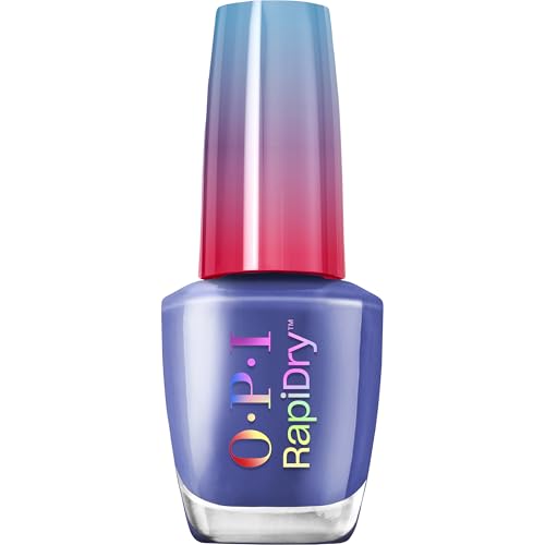 OPI RapiDry Smalto ad Asciugatura Rapida - Smalto Blu, To Dry For - Smalto ad Asciugatura Rapida, Vegano, a Prova di Sbavature (9ml)