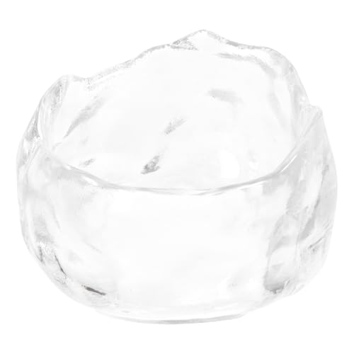 HOUDERCO Taza de Cristal Transparente Estilo Japonés para Infusión de Té, Vaso de Vidrio Fácil de Limpiar y Conveniente para Uso Doméstico en Bodas