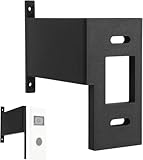 Songholee Doorbell Extender, Premium Durable Doorbell Brick Extension Mount Brick Mount Extension Practical Bracket Holder Accessories for Home Apartment Office (‎Black)