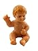 Town Square Miniatures - Figurine Bébé Assis Caoutchouc 6F Pour Maison Poupées