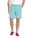 IZOD Men's Saltwater Stretch Chino Short, Gulf Stream, 34