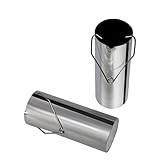 SJASD Wasserproben-Set, 304 Verdicken Edelstahl Wasser Probenahme SchöPfen,Edelstahl OberfläChen Probenahme Werkzeug für FlüSse,304 Stainless Steel 0.5L