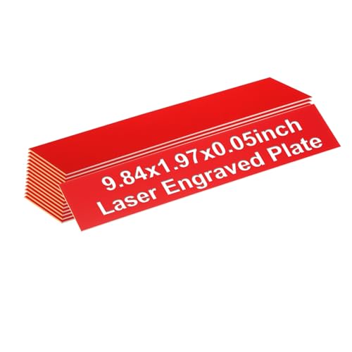 Plaques nominatives vierges 25x5cm pour remplacer la signalétique de bureau