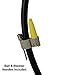 AerGun X-1000 Bike Pump – Unique AerTight Pump Head for Easiest use with Both Presta and Schrader Bicycle Pump Valves – Pressure Gauge – 160 PSI