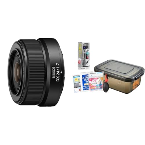Nikon �L�p �P�œ_�����Y NIKKOR Z DX 24mm f/1.7 Z�}�E���g APS-C �u���b�N +�n�N�o �����e�i���X�p�i �����Y���S�҃L�b�g