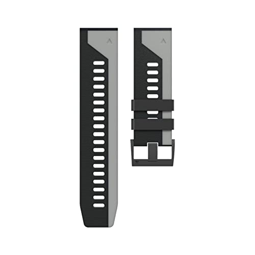 Bracelets de montre silicone pour Garmin évitent les irritations lot Correa 22