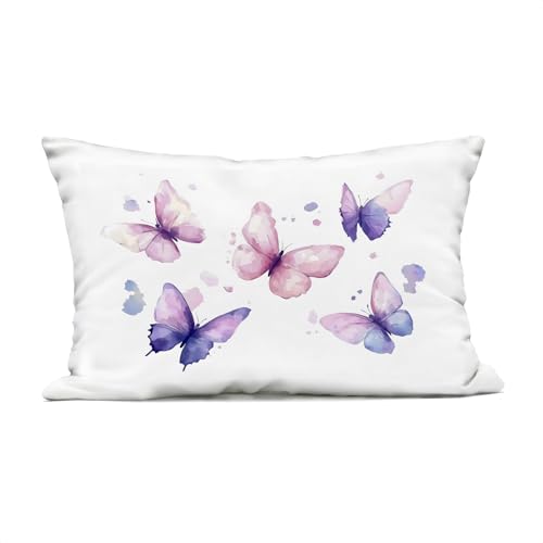 Stupell Industries 'Blue and Pink Butterflies'�A���O�p���A14×20�C���` - �č��� - Artist Creative Studio��