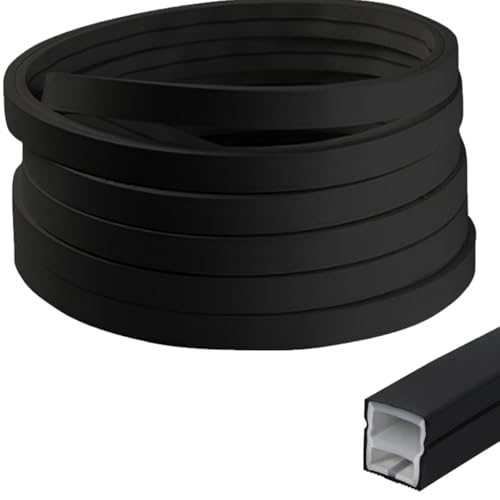 CiCixixi Perfil de silicona LED 5 m flexible