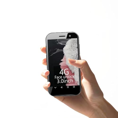 Mini Phone 4G Unlocked Smartphone 3.0" HD Android Face ID Dual Sim Quad Core 2600mAh Kids Mini Premium Child Small Compact Mobile Student Pocket Cellphone