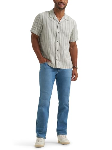 Lee Men's Extreme Motion Regular Straight Jean with Cool Temp, August, 32W x 30L - image 4