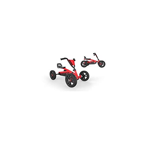 Berg Pedal-Gokart Buzzy Red für Kinder, sicheres Fahrvergnügen
