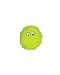 goDog Just For Me Furballz with Chew Guard Tough Plush Dog Toy, Lime, Small