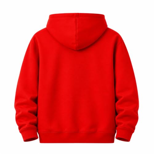 Image of Maydear Custom Vintage Washed Hoodie, Personalized Text Logo Pullover Sweatshirt for Men Women