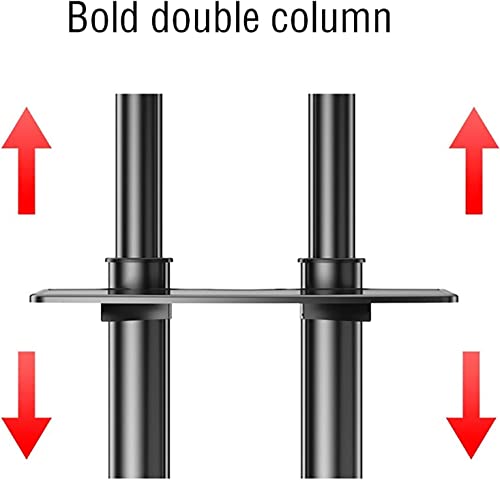 Soporte móvil para TV de 32-70 pulgadas, altura ajustable miniatura 3