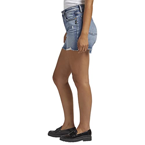 Silver Jeans Co. Women's 90s Baggy High Rise Short-Legacy2