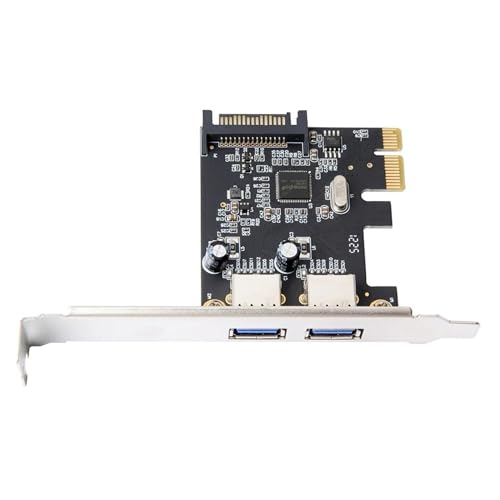 LARUISEE USB 3.0 PCIe Erweiterungskarte 2-Port